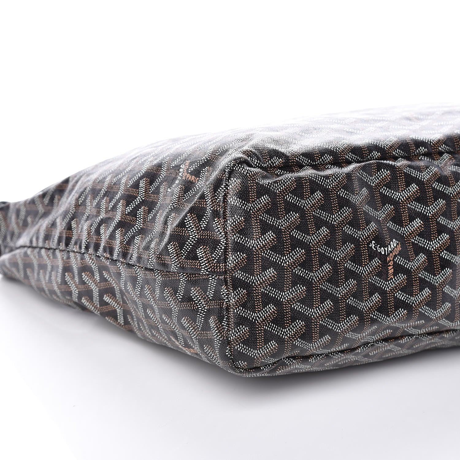 Goyard Goyardine Fidji Zip Hobo Black 5 of 10