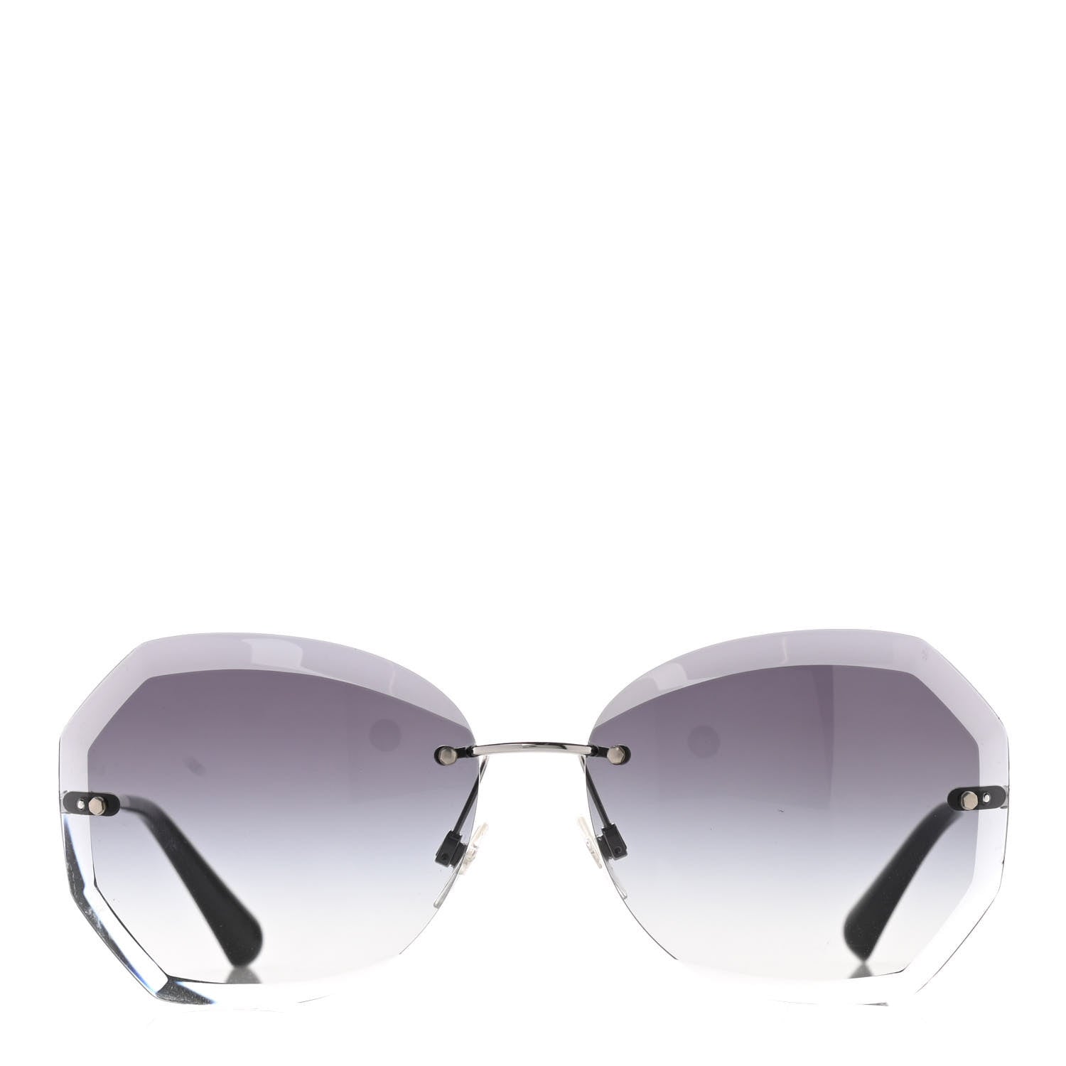 Chanel Metal Spring Round Sunglasses 4220 Silver 2 of 9