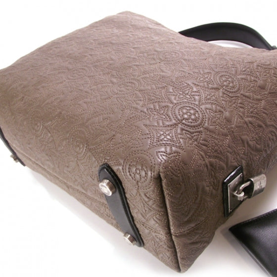 Monogram Lambskin Antheia PM Fumee
