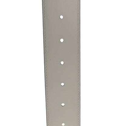 Gucci Calfskin Double G 40mm Belt 85 34 Mystic White 5 of 5