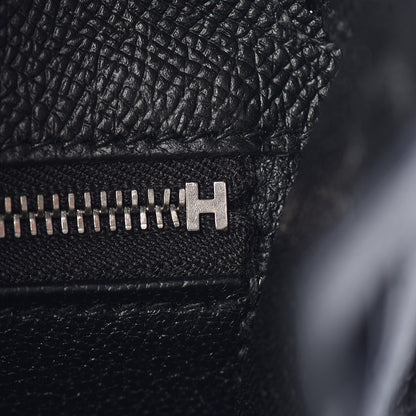Hermes Epsom Kelly Sellier 25 Black 28 of 38