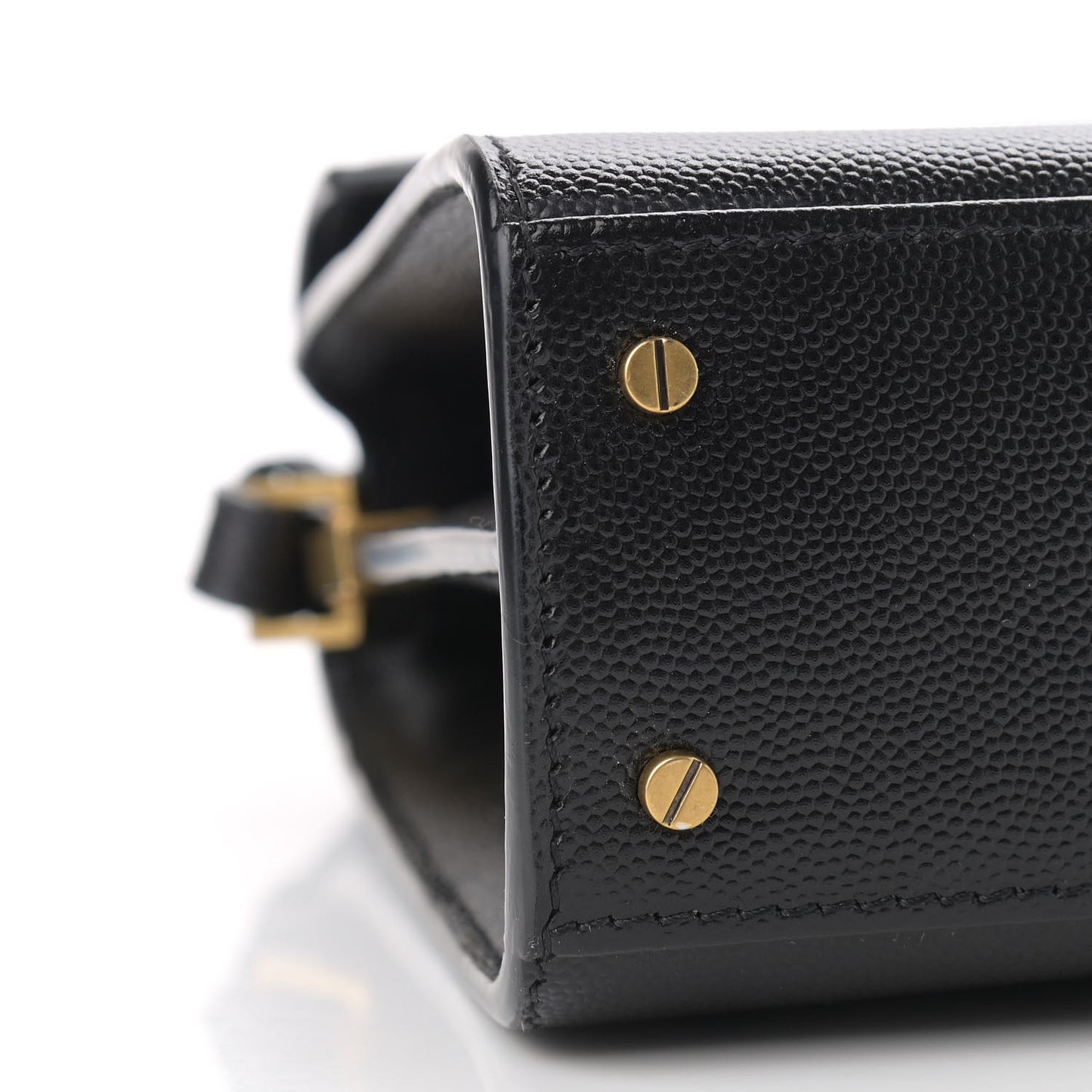 Grain de Poudre Mini Classic Monogram Cassandra Top Handle Black