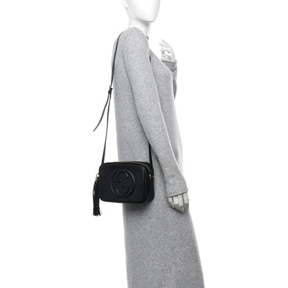 Gucci Pebbled Calfskin Small Soho Disco Bag Black 2 of 10
