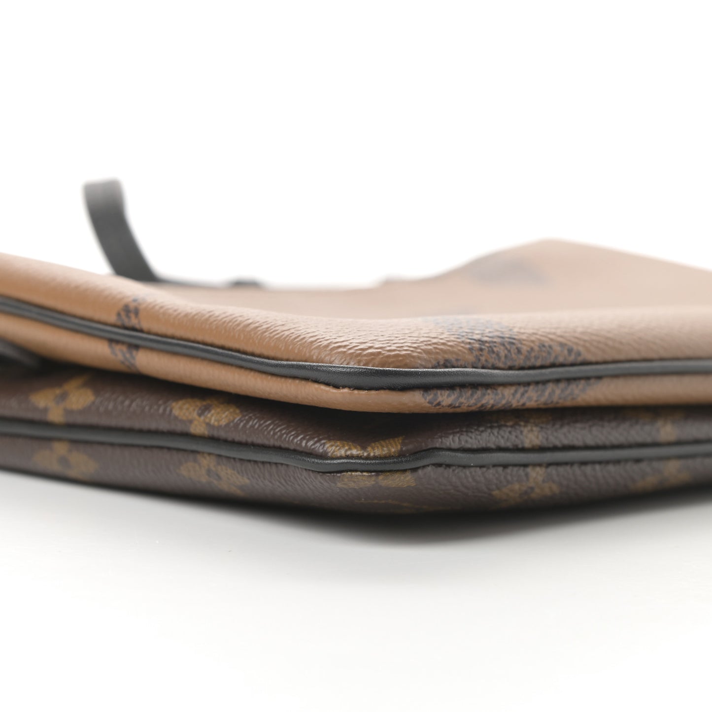 Reverse Monogram Giant Double Zip Pochette