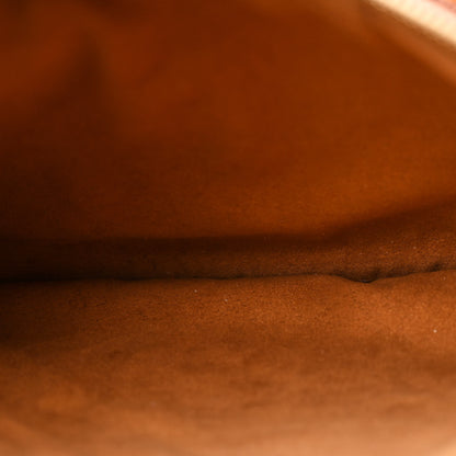 MCM Visetos Large Liz Reversible Shopper Tote Cognac 8 of 15