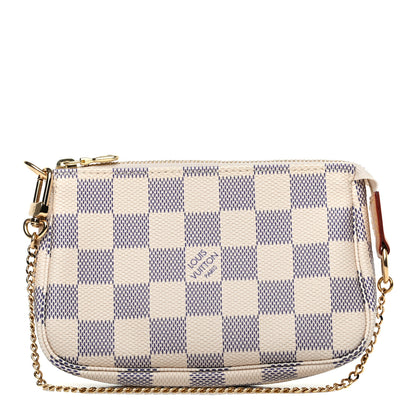 Louis Vuitton Damier Azur Mini Pochette Accessories 1 of 7