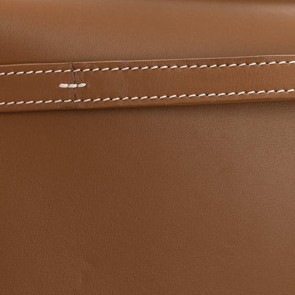 Loro Piana Calfskin Wool Cashmere Close Up Cardo Extra Bag L27 Golden Chestnut Sun Gold 11 of 12