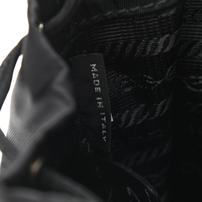 Prada Nylon Vela Mini Crossbody Backpack Black 7 of 10