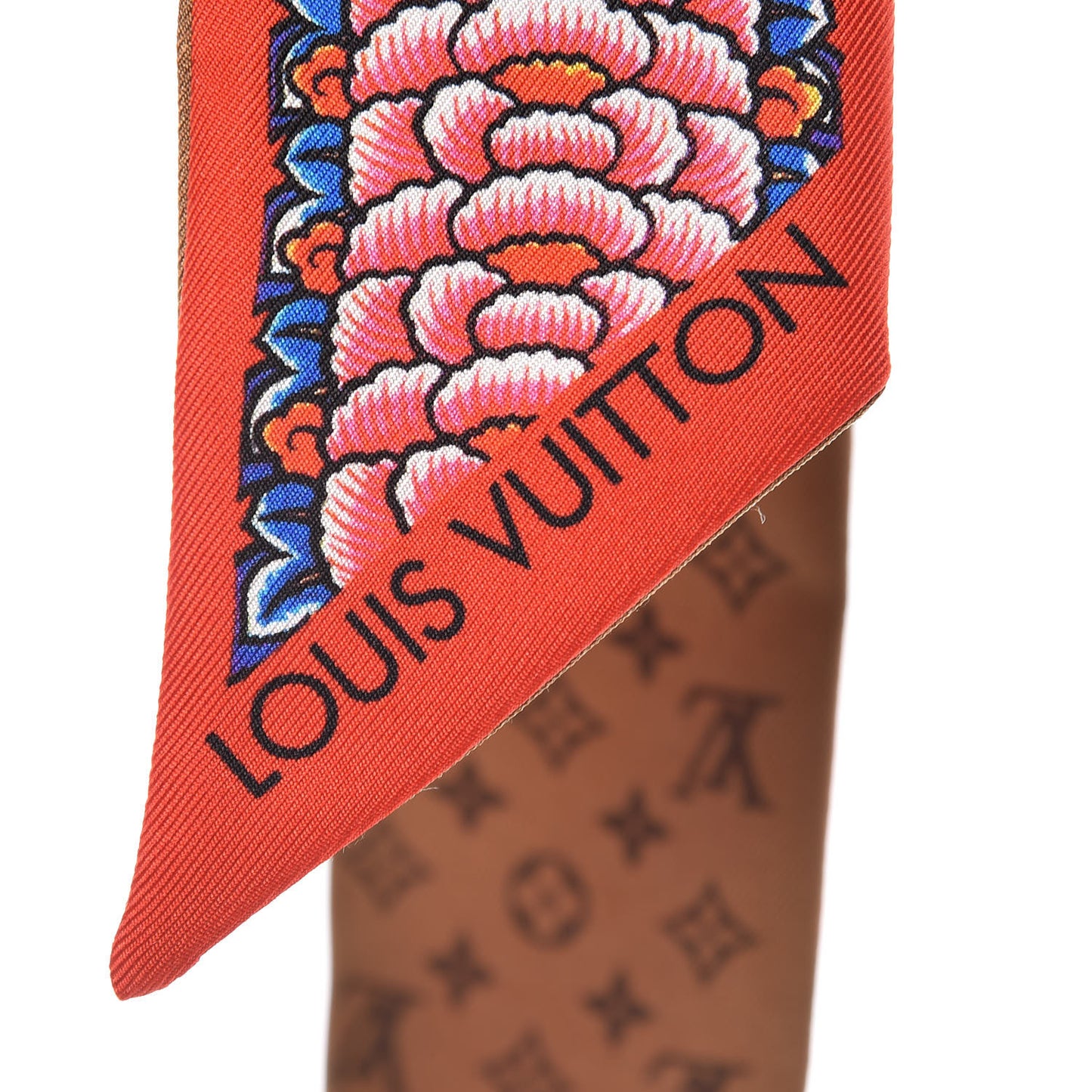 Silk Monogram Kabuki Stickers BB Bandeau Rouge