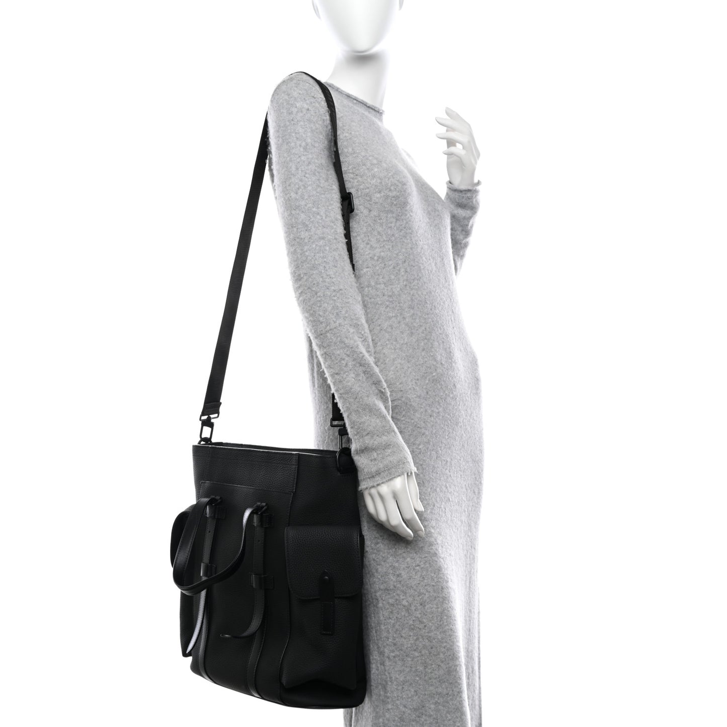 Taurillon Christopher Tote Black