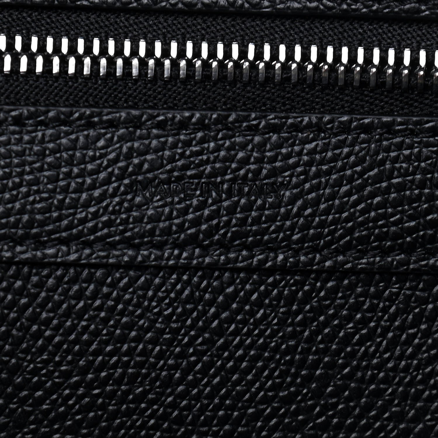 Celine Grained Calfskin Small Vertical Cabas Black 6 of 8