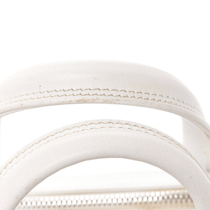 Balenciaga Calfskin S Triangle Duffle White 12 of 15