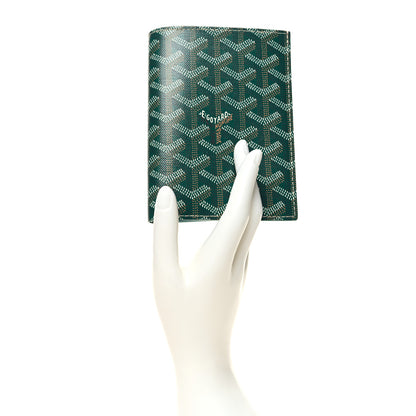 Goyard Goyardine Moliere Wallet Green 2 of 10