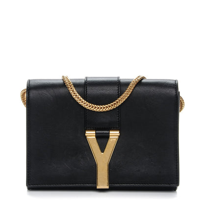 Saint Laurent Calfskin Small Classic Y Satchel Bag Black 1 of 9