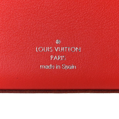 Louis Vuitton Monogram Elizabeth Pencil Pouch Red 7 of 9