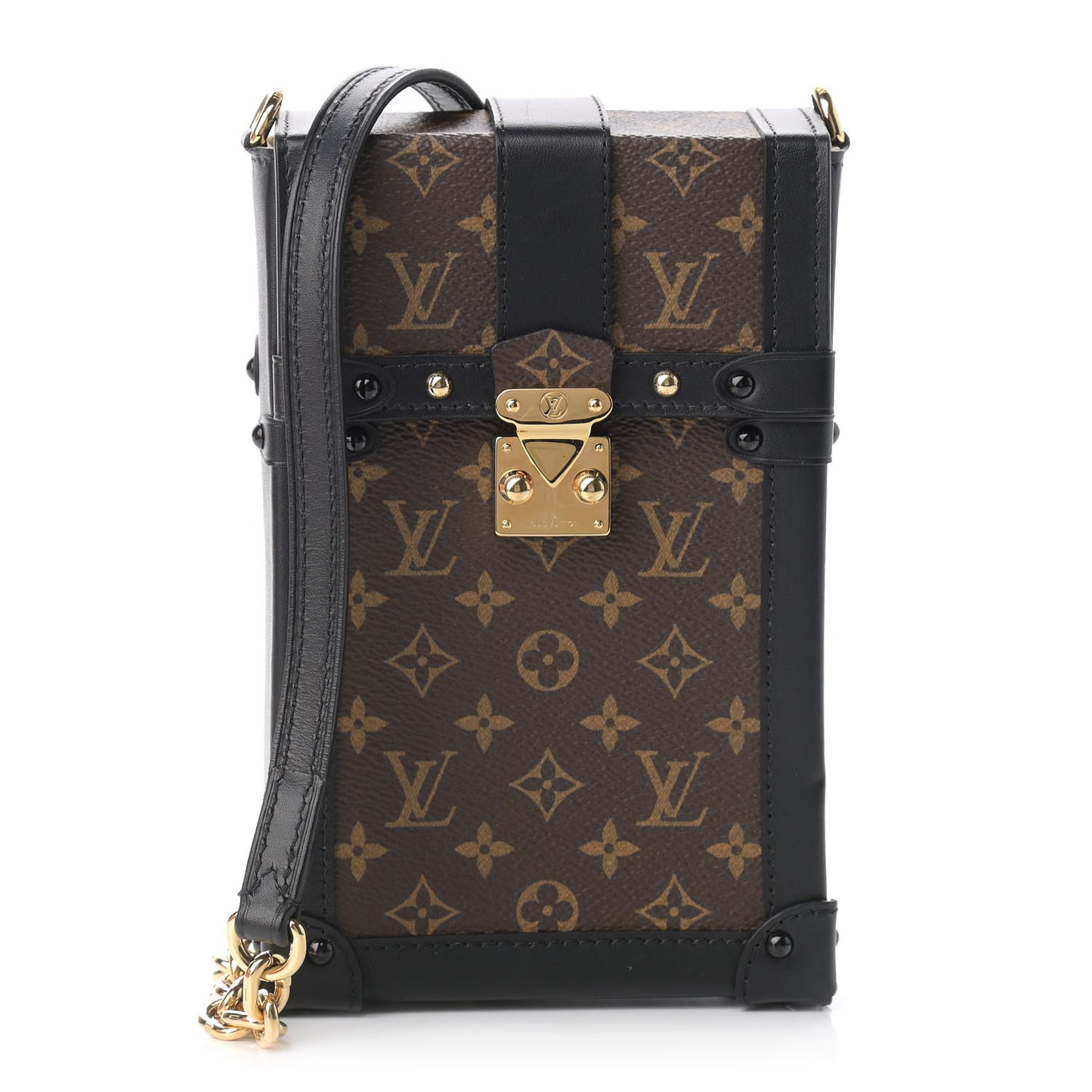 Monogram Pochette Trunk Verticale Black