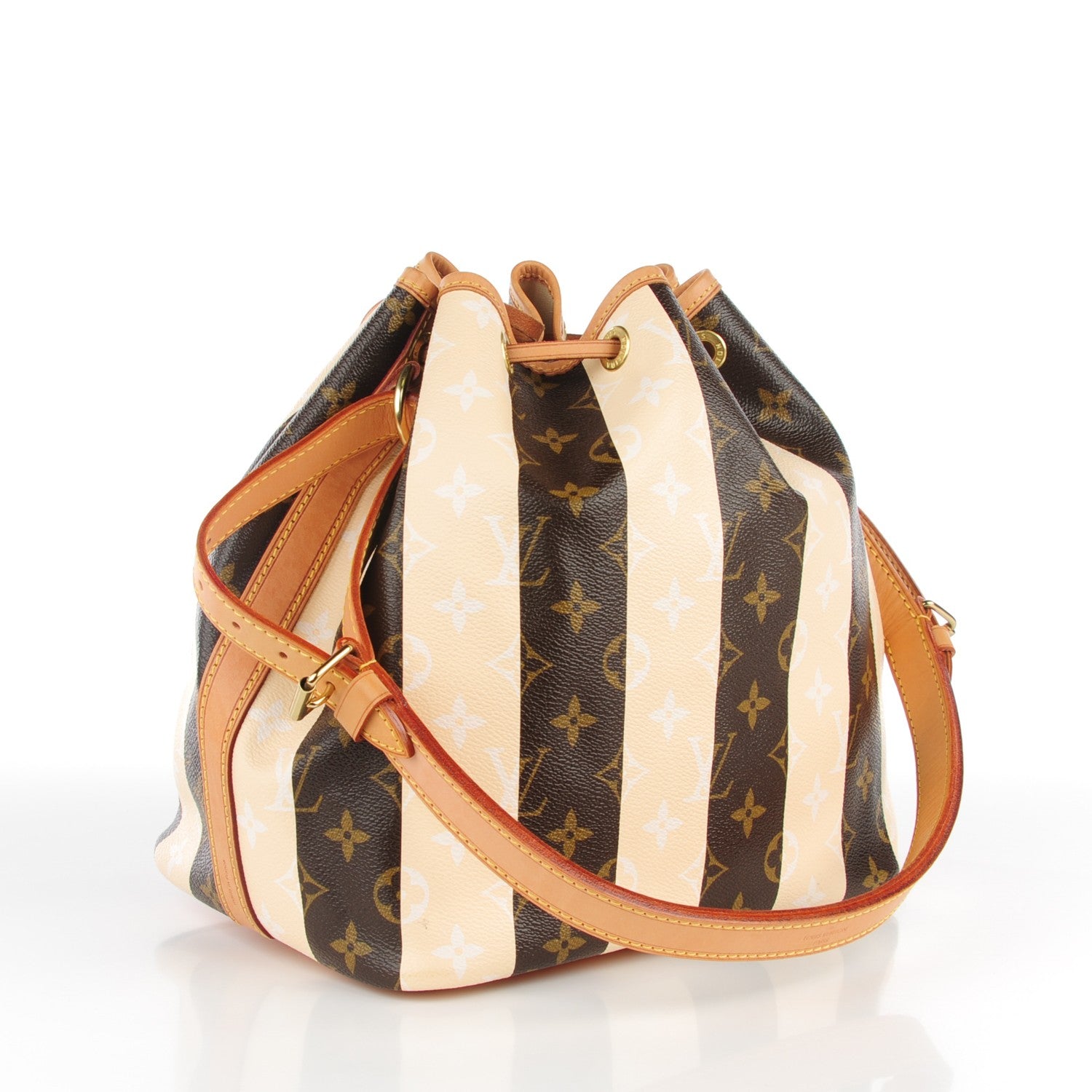 Louis Vuitton Monogram Rayures Petit Noe 3 of 9