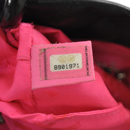 Chanel Calfskin Quilted Small Cambon Tote Black White 9 of 11