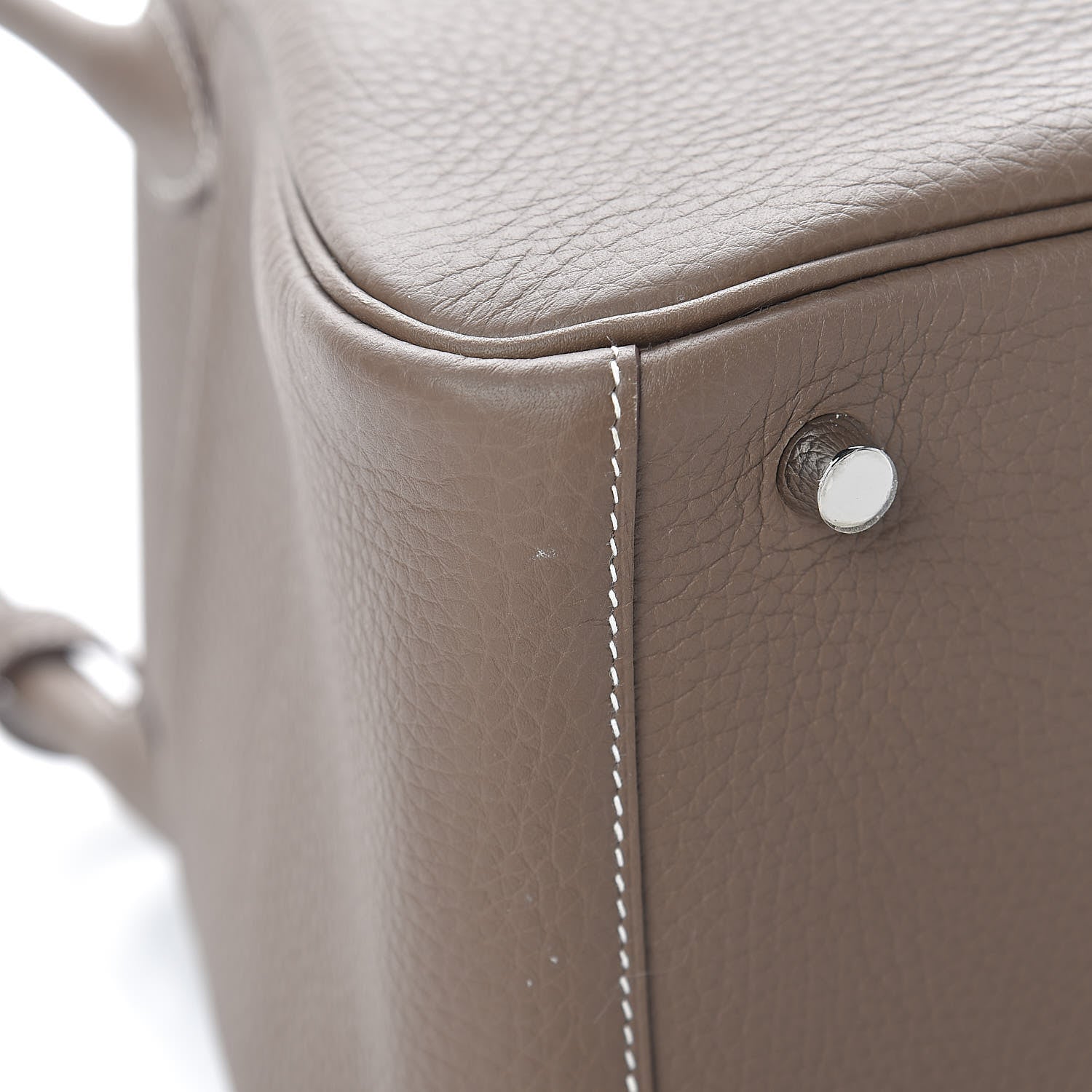 Hermes Taurillon Clemence Lindy 30 Etoupe 10 of 13
