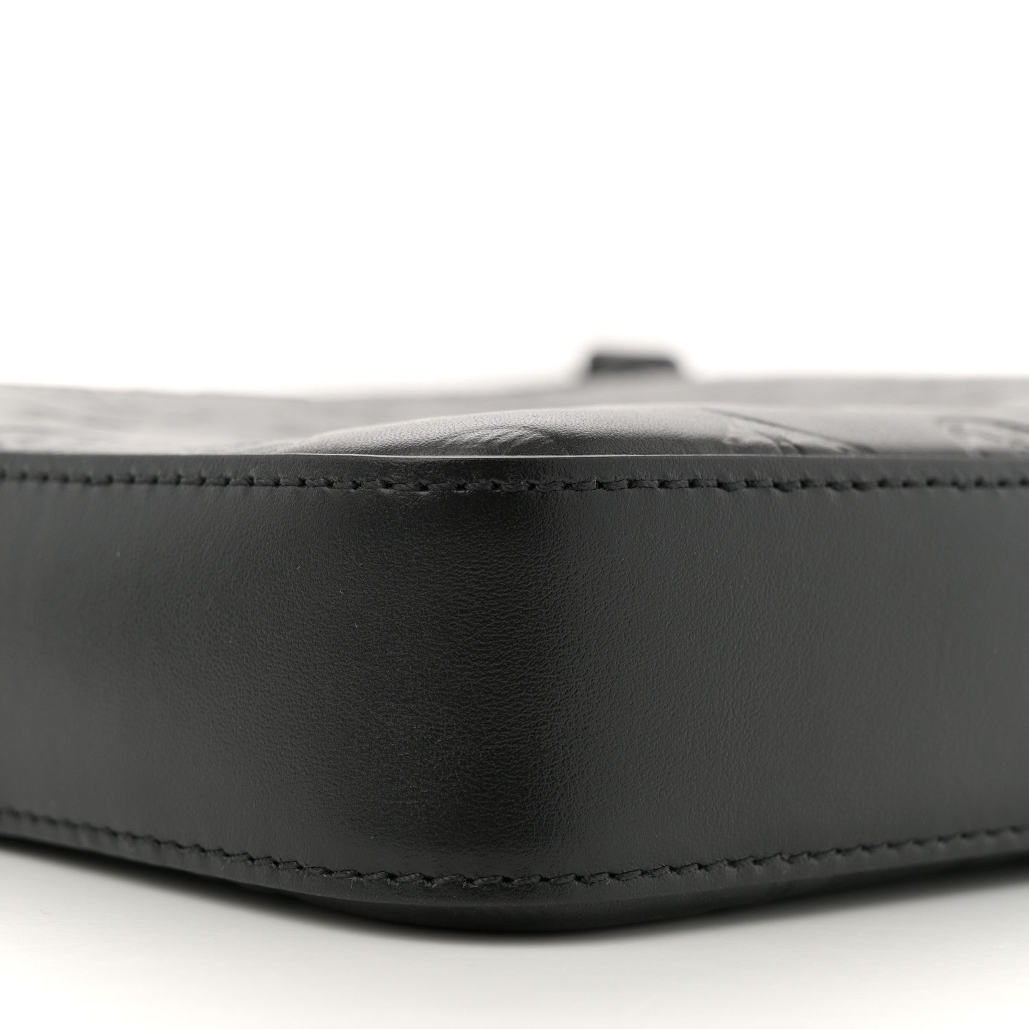 Louis Vuitton Calfskin Monogram Shadow Duo Messenger Black 8 of 11