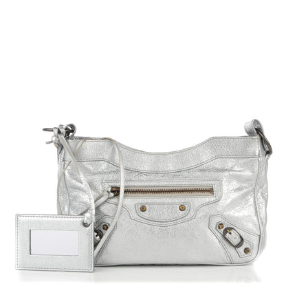 Balenciaga Agneau Classic Hardware Hip Gris Aluminum 1 of 10