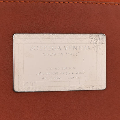 Bottega Veneta Lambskin Intreccio Medium Cabat Rust 7 of 10