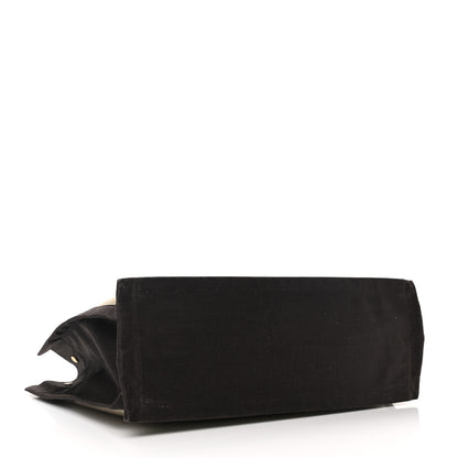 Saint Laurent Linen Calfskin Rive Gauche Tote Natural 4 of 10