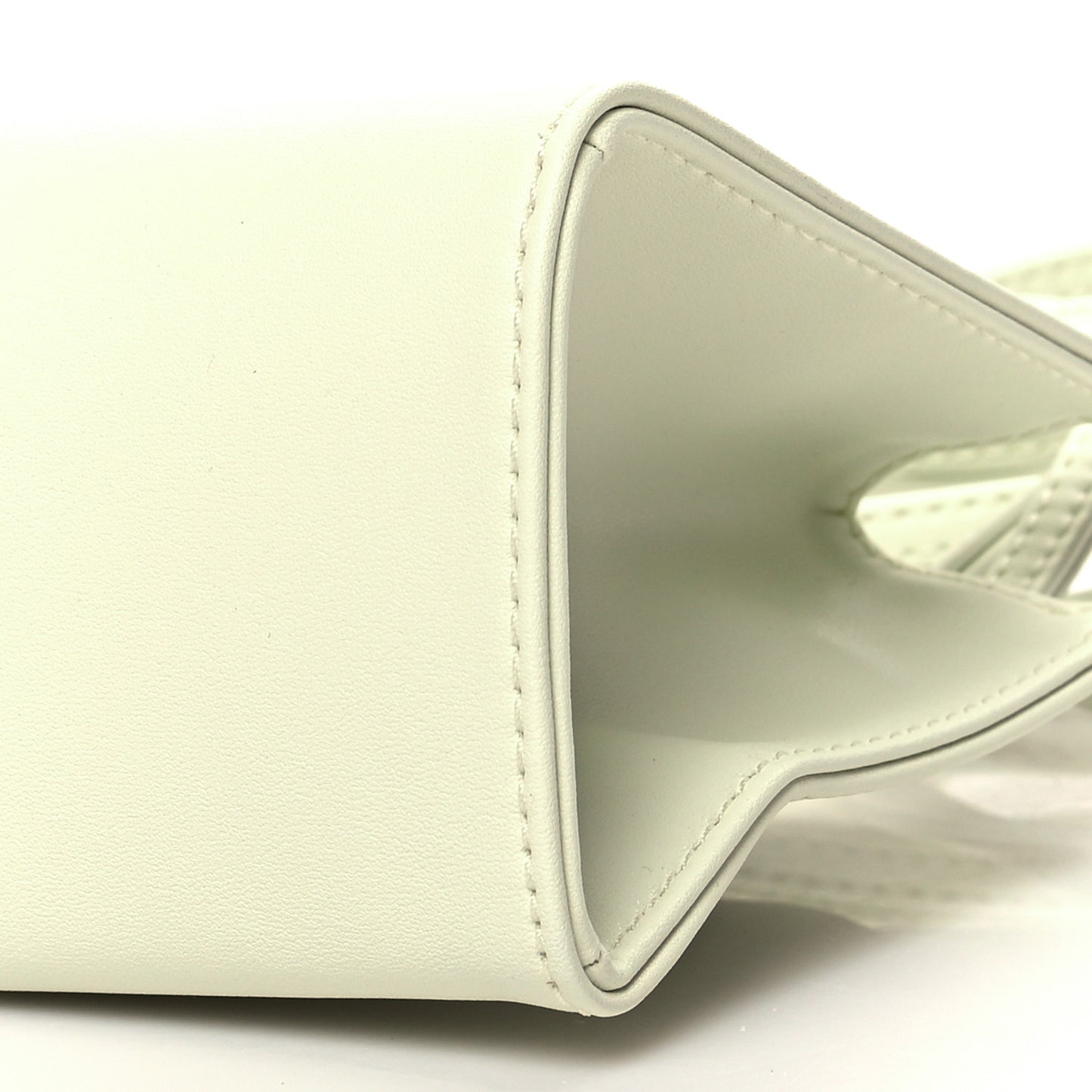 Vegan Leather Small Shopping Bag Glue