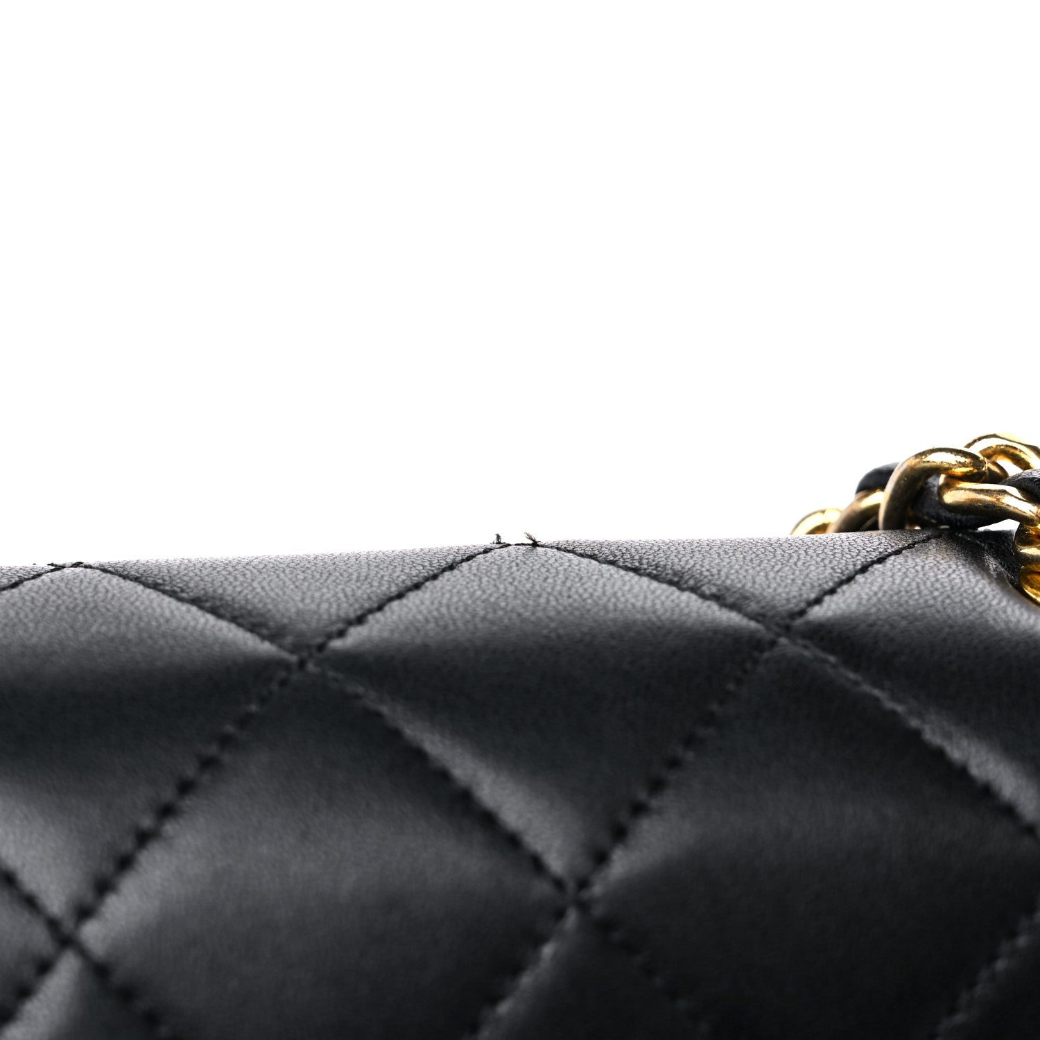 Chanel Lambskin Quilted XL Jumbo Single Flap Black 17 of 17