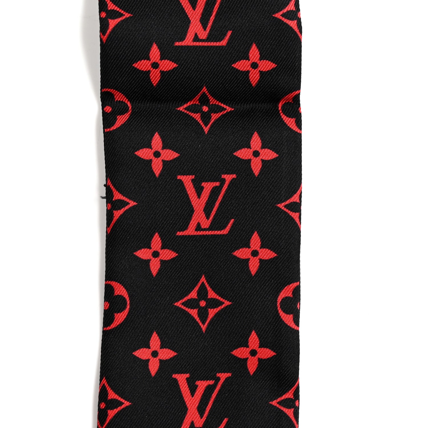 Louis Vuitton Silk Monogram Tribute To Alma BB Bandeau Black 2 of 4