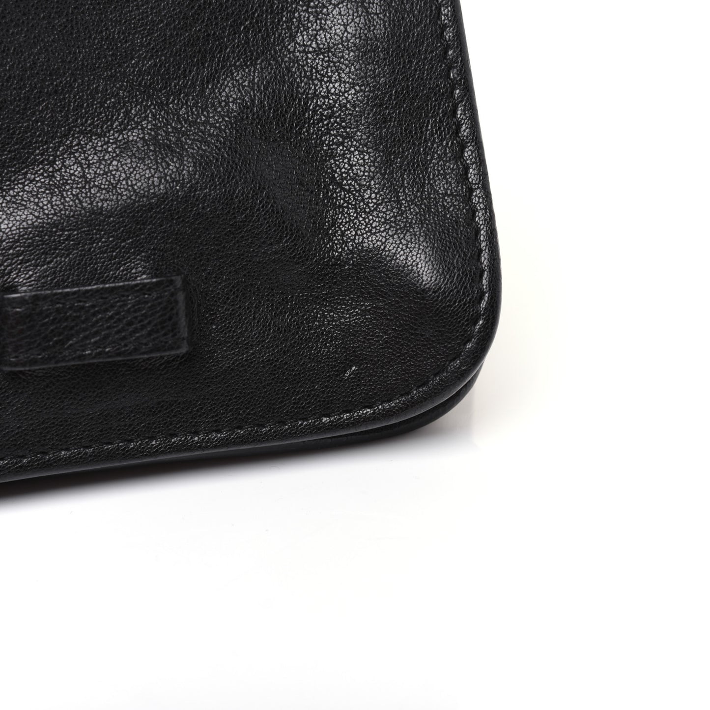 Lambskin PS1 Pochette Clutch Black