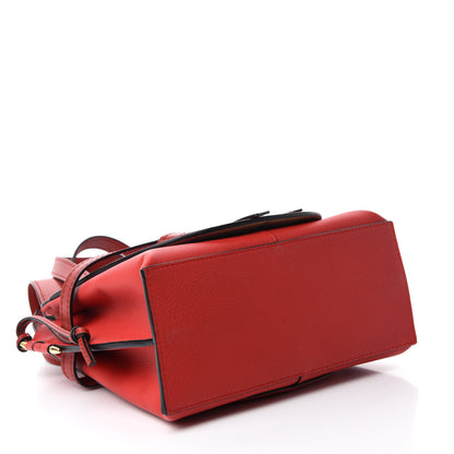 Loewe Calfskin Small Gate Tote Scarlet Red 4 of 10