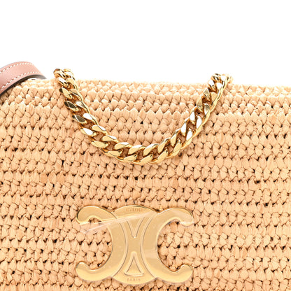 Celine Raffia Calfskin Multipochette Natural 9 of 12