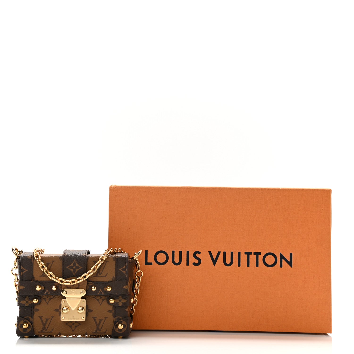 Louis Vuitton Reverse Monogram Essential Trunk NM 10 of 10