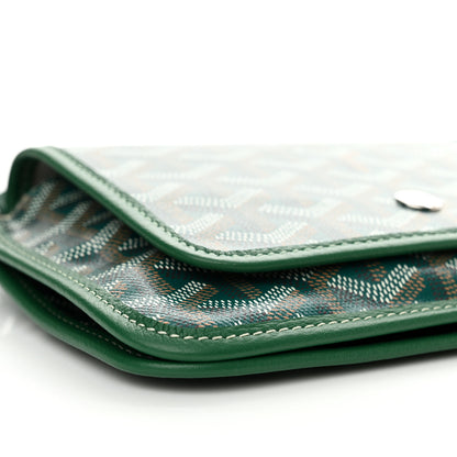 Goyard Goyardine Plumet Wallet Clutch Green 8 of 9