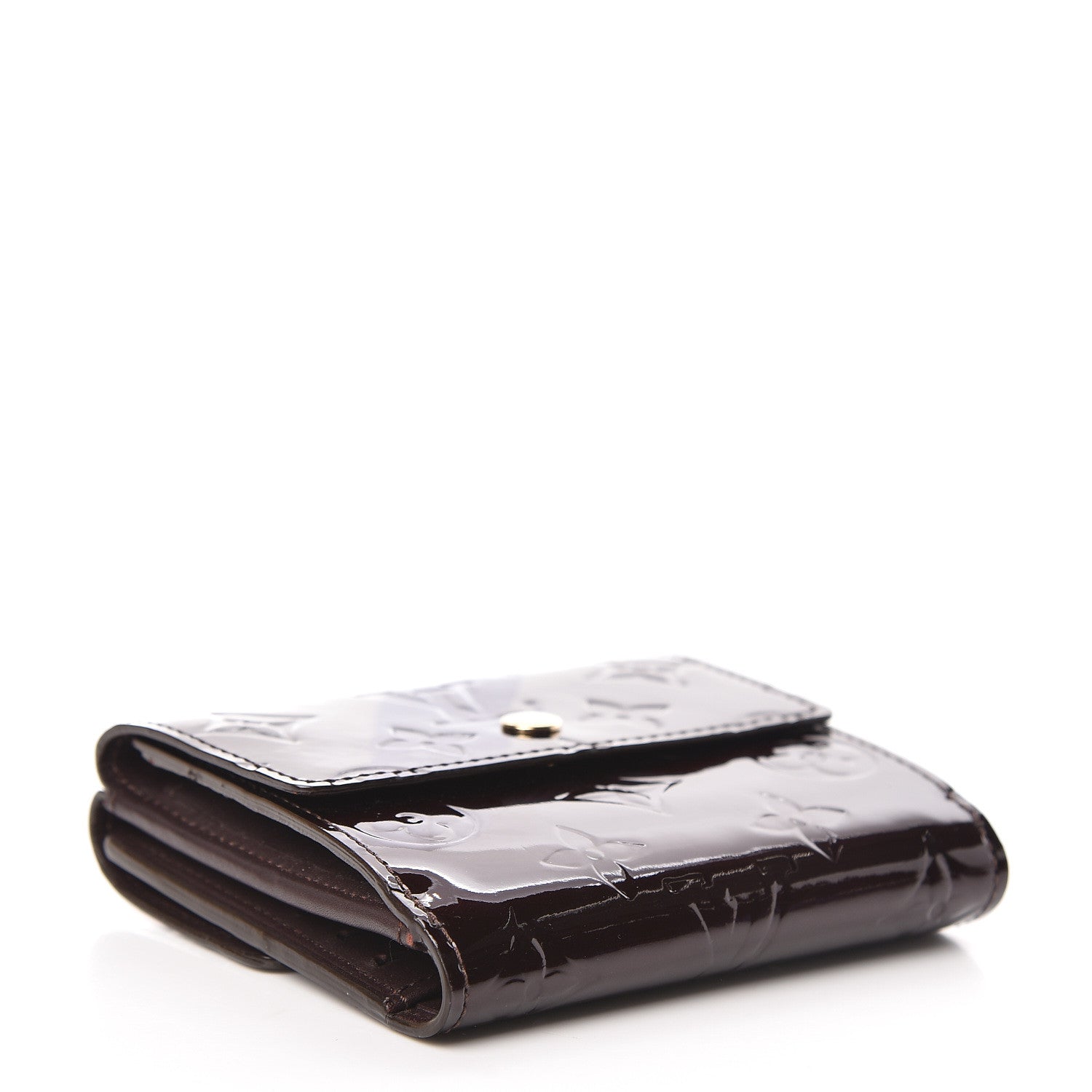 Louis Vuitton Vernis Elise Wallet Amarante 4 of 9