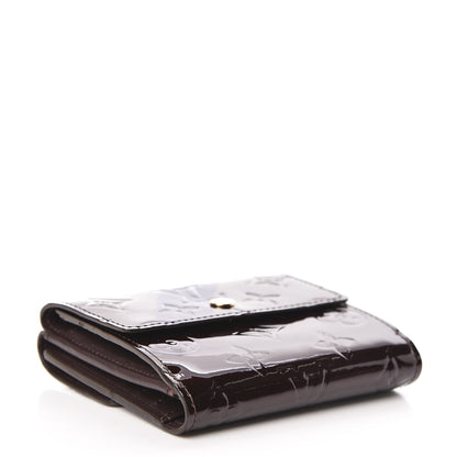 Louis Vuitton Vernis Elise Wallet Amarante 4 of 9