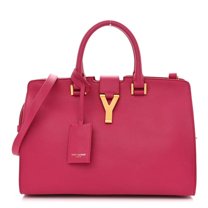 Saint Laurent Calfskin Small Classic Y Cabas Fuchsia 1 of 11