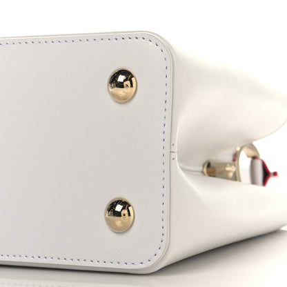 Louis Vuitton Lambskin Beatriz Milhazes Artycapucines PM White Multicolor 8 of 8