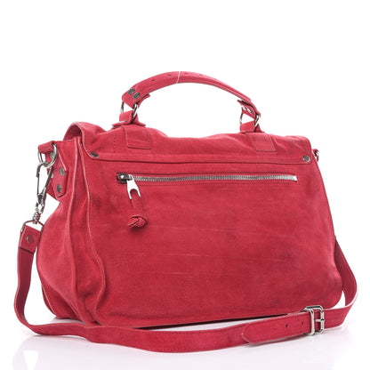 Proenza Schouler Suede Medium PS1 Satchel Raspberry 3 of 14