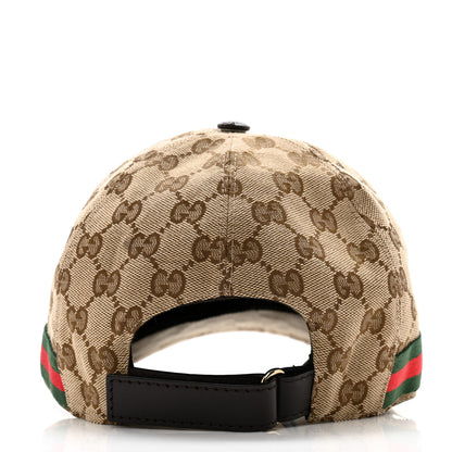 Gucci Monogram Web Baseball Hat L Beige Cocoa 6 of 15