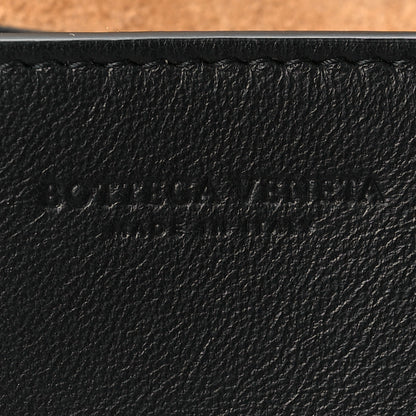Bottega Veneta Lambskin Maxi Intrecciato Mini Cassette Crossbody Bag Black 11 of 15