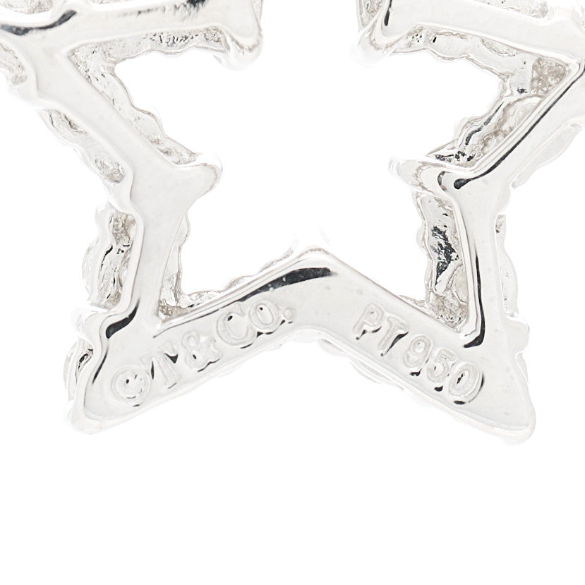 Tiffany Platinum Diamond Star Charm 2 of 3