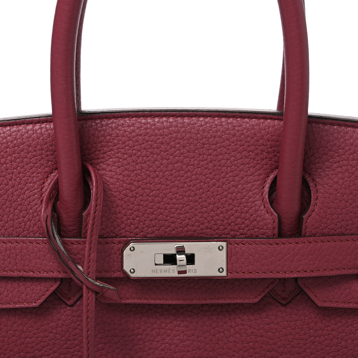 Taurillon Clemence Birkin 30 Bois de Rose