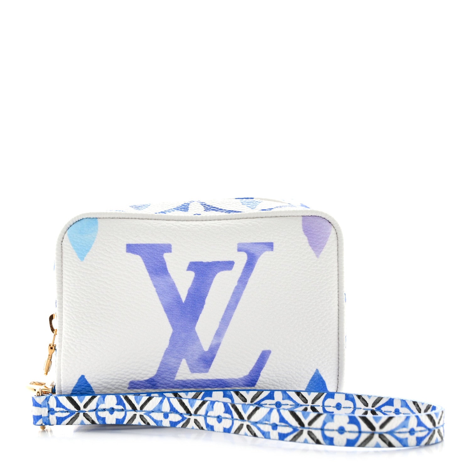 Louis Vuitton Monogram Giant Watercolor Wapity Case Blue 1 of 6