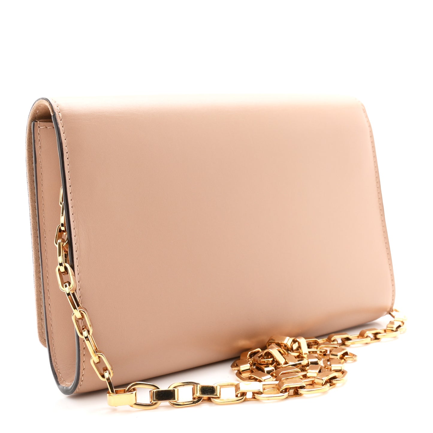 Calfskin Chain Louise MM Nude