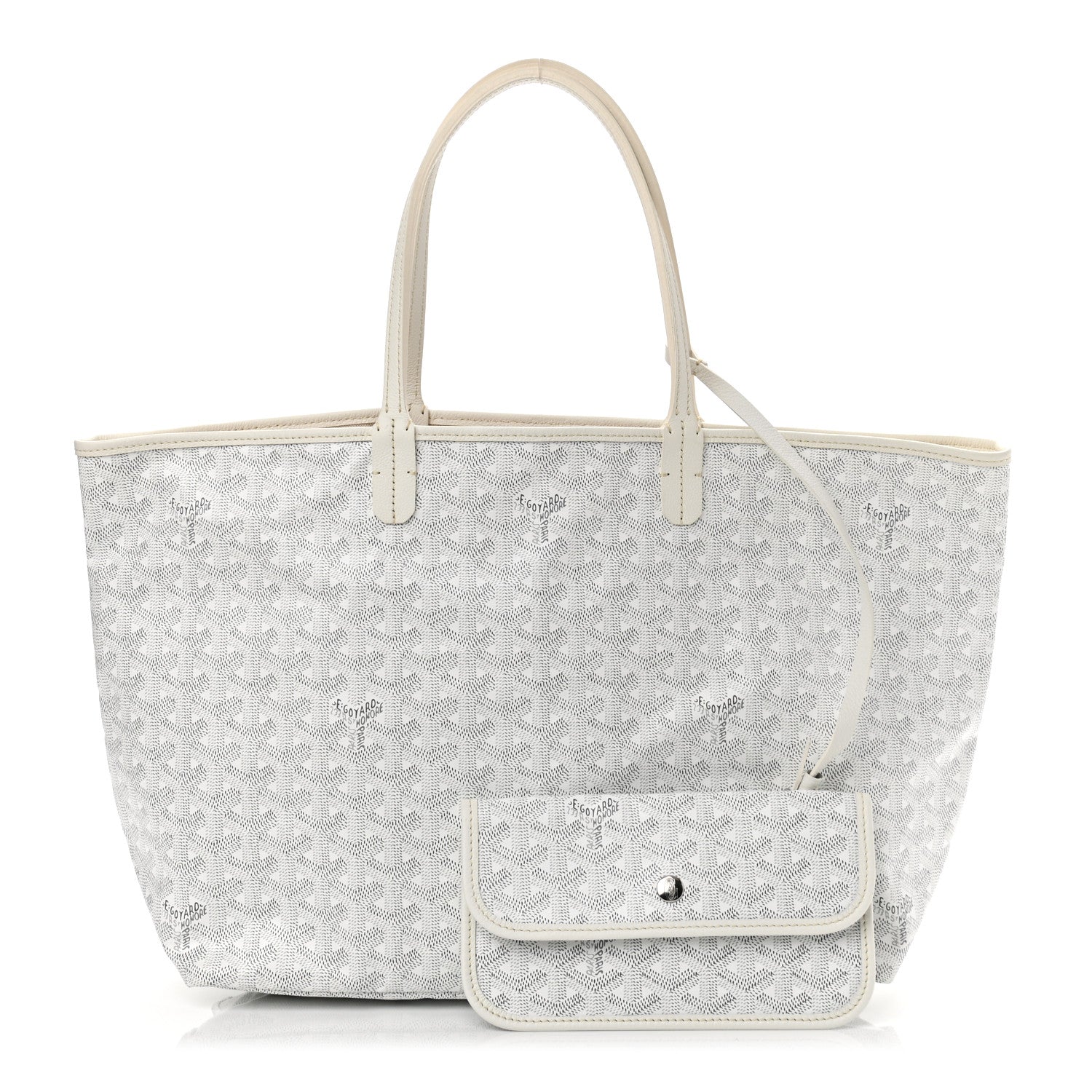 Goyard Goyardine Saint Louis PM White 1 of 12