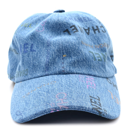 Chanel Denim Mood Cap Hat Blue 3 of 8