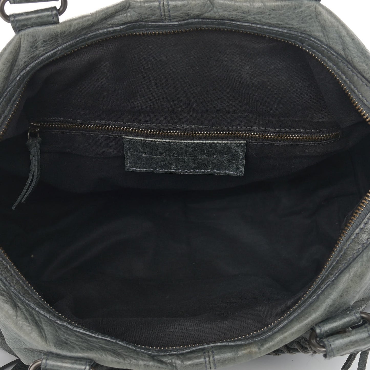 Agneau Classic Hardware Maxi Twiggy Anthracite