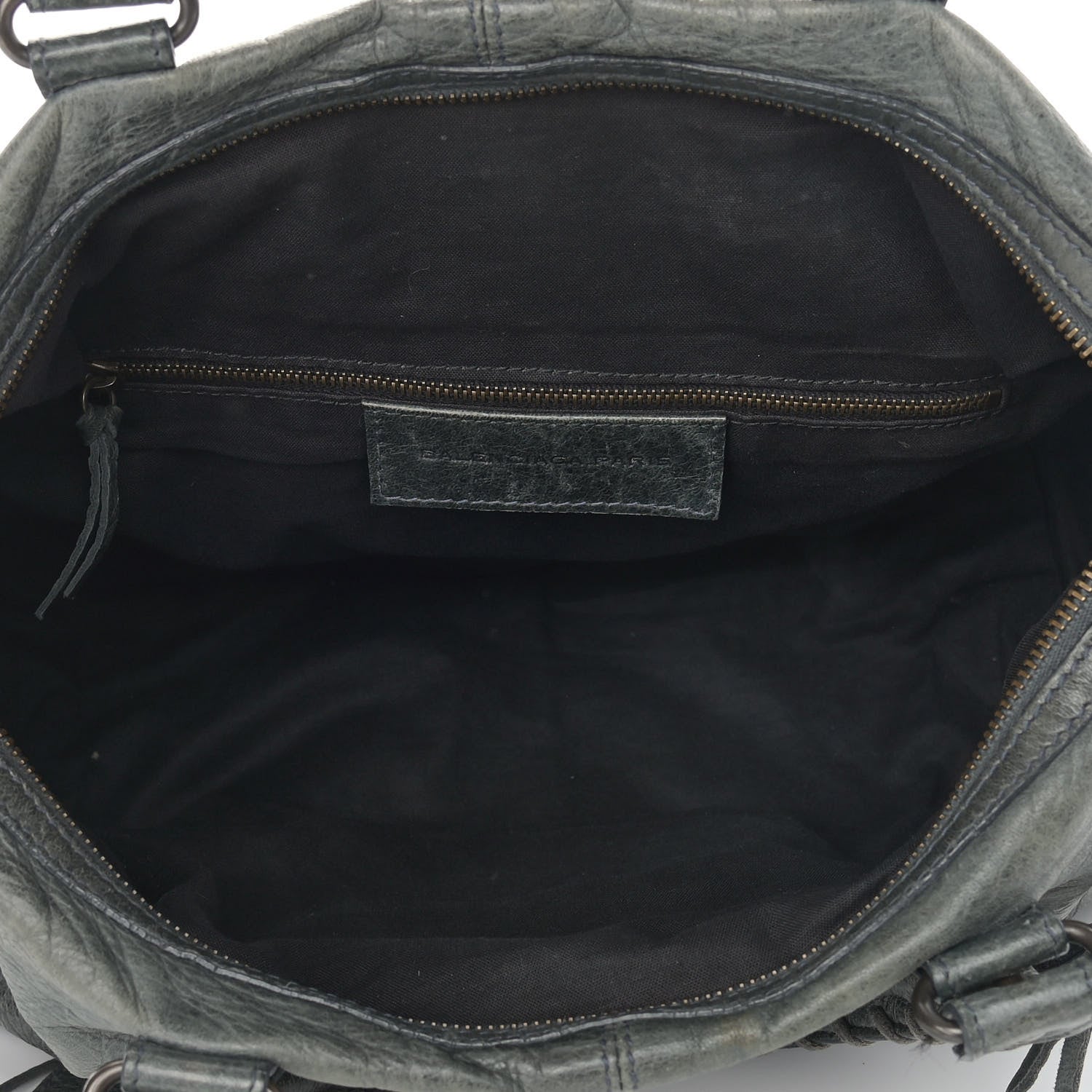 Balenciaga Agneau Classic Hardware Maxi Twiggy Anthracite 5 of 9